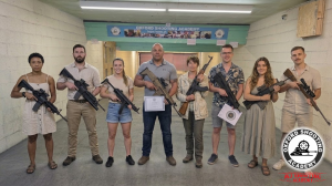 Tactical shooting drill for beginners and enthusiasts