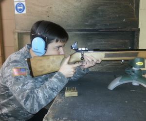 Professional shooting experience at a professional shooting range