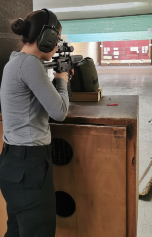 Tactical shooting drill for beginners and enthusiasts