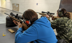 Indoor range shooting providing a unique experience day