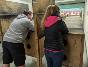 Sporting gun experience under supervised range conditions