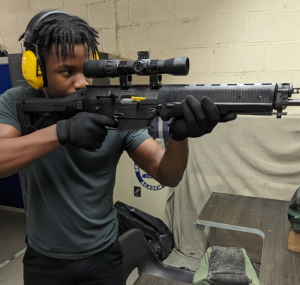 Target practice activity designed for corporate and group events