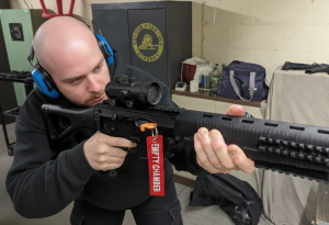 Indoor range shooting providing a unique experience day