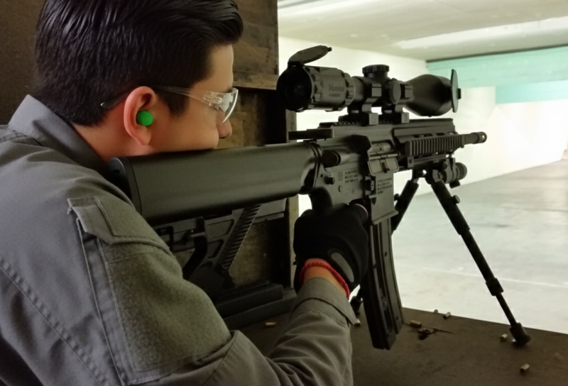 Marksmanship coaching to improve accuracy and technique