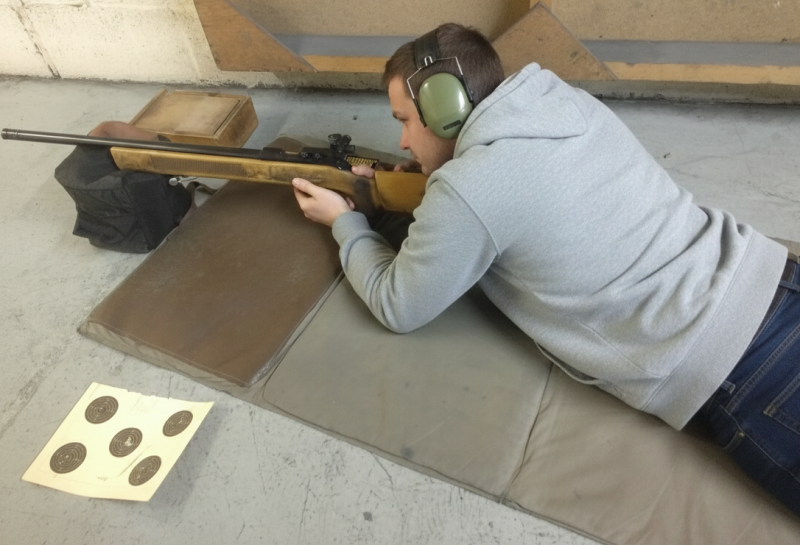 Indoor range shooting providing a unique experience day
