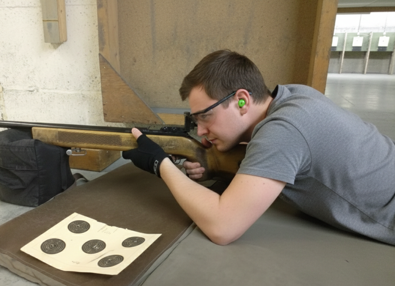 Sporting gun experience under supervised range conditions