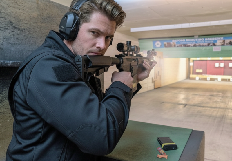 Tactical shooting drill for beginners and enthusiasts