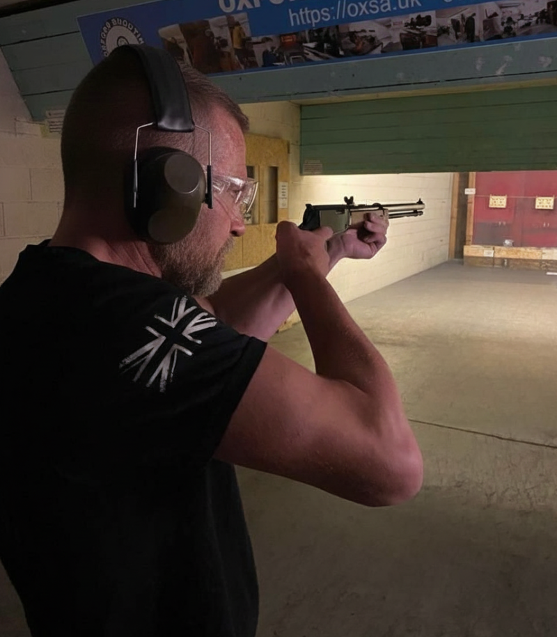 Tactical shooting drill for beginners and enthusiasts