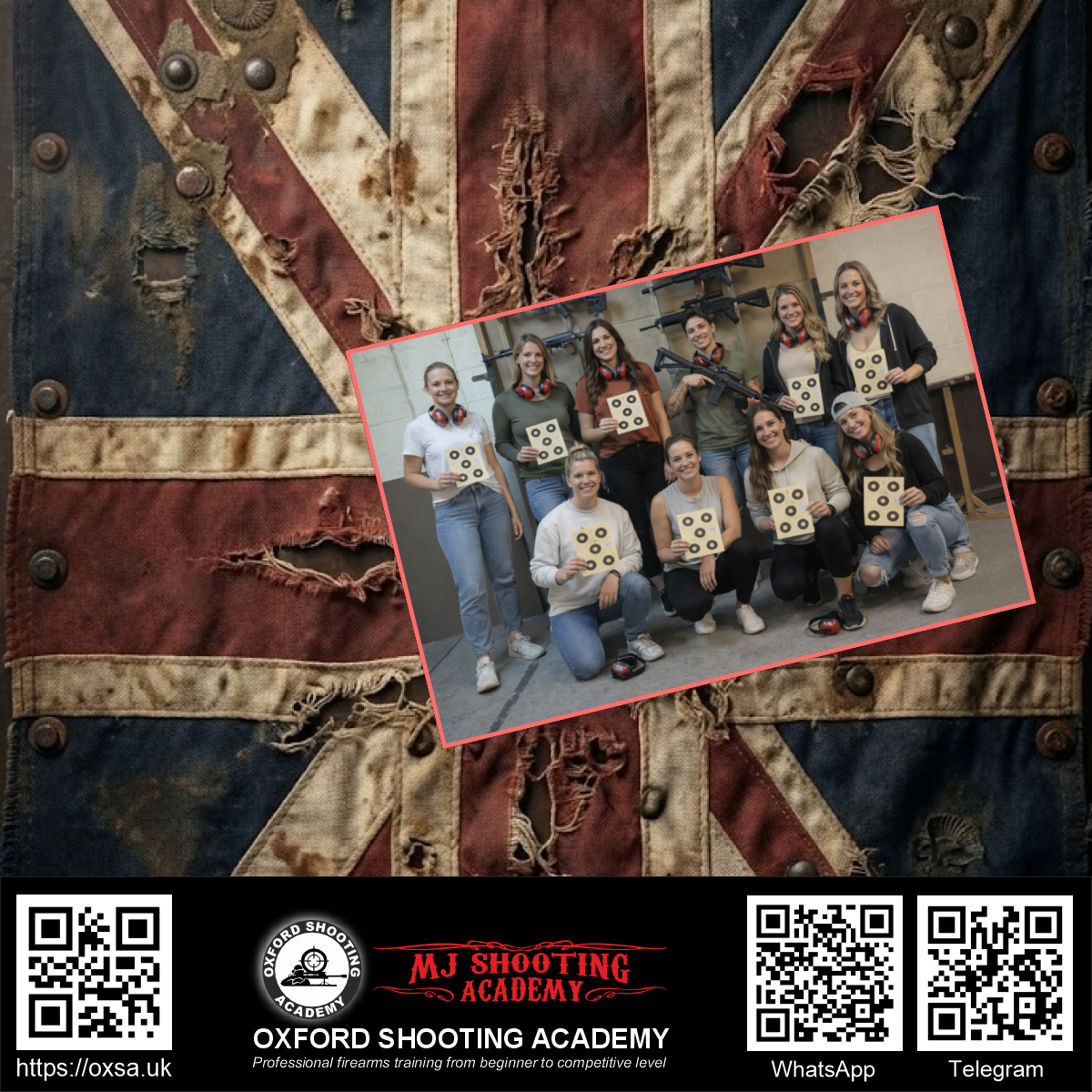 Target practice activity designed for corporate and group events