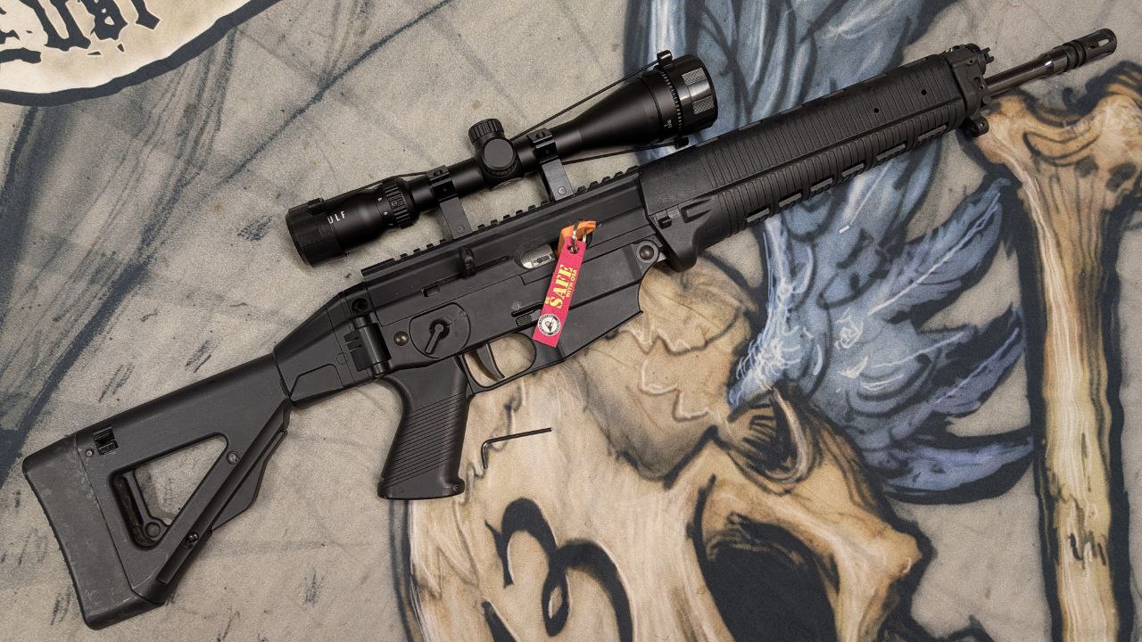 Historic rifle display with expert safety instruction